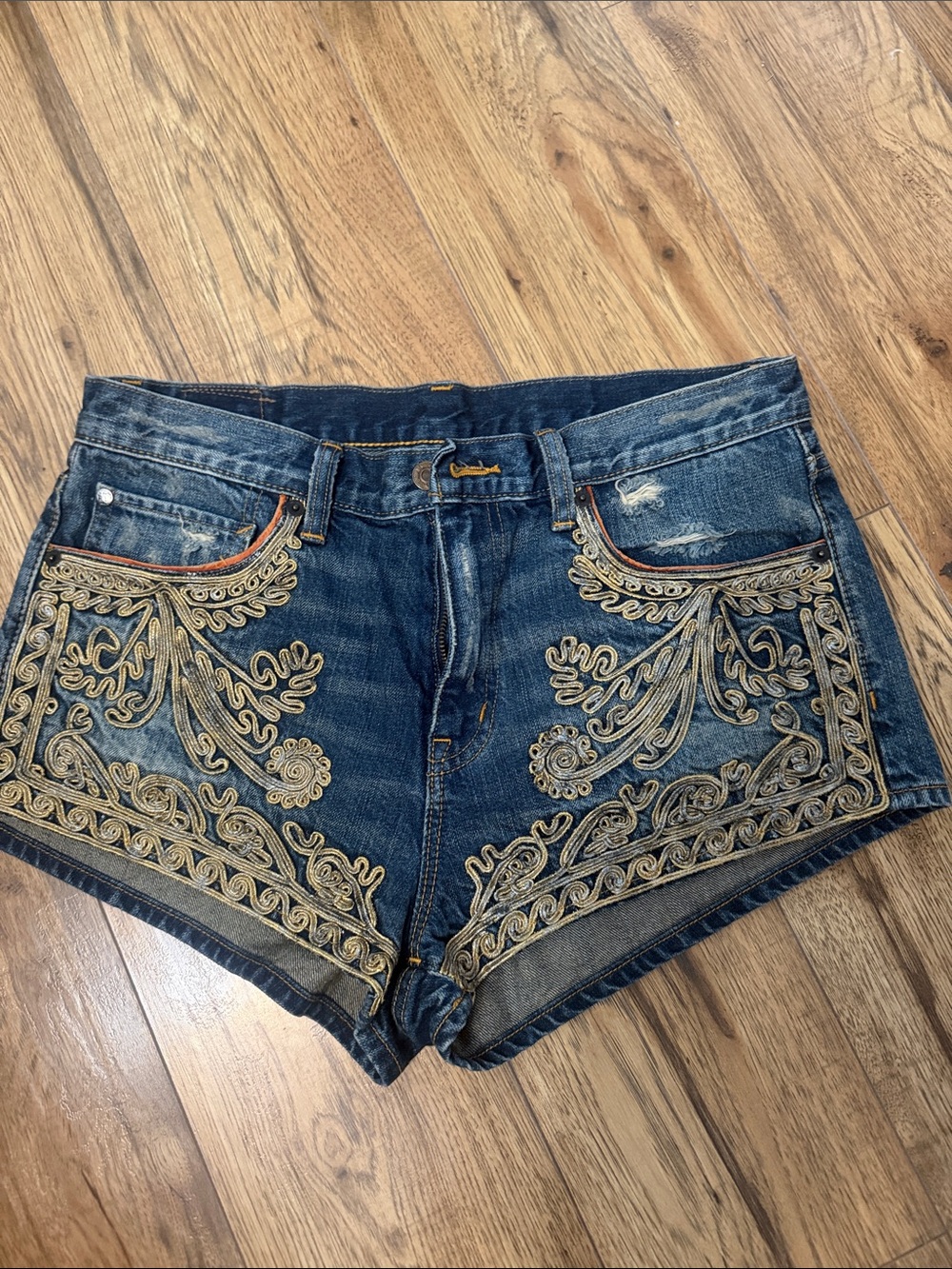 Ralph Lauren embroidered shorts